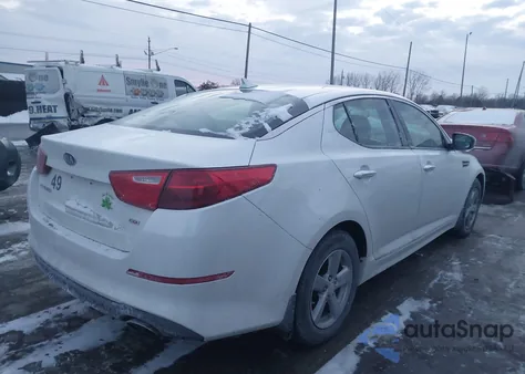 2015 Kia Optima Lx from USA, damaged, VIN 5XXGM4A79FG363104